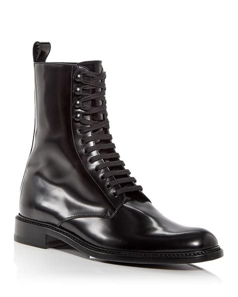 ysl army combat boots|Saint Laurent Men's Army Combat Boots .